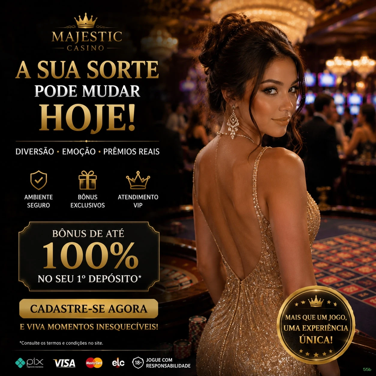Apostas esportivas ao vivo na 55b